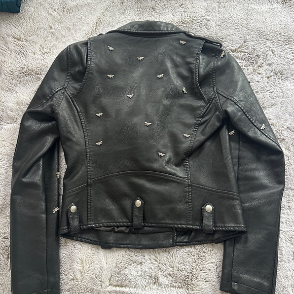 Blank NYC Dragonfly Embellished Moto Jacket - Picture 4 of 4